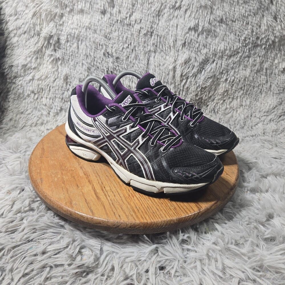 Asics Gel Fluent 4 Women Running Sneaker Athletic Lace Up Size 10 Outdoor Casual